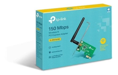 Adaptador Inalámbrico Pci Tp-link Tl-wn781nd Express 150mbps