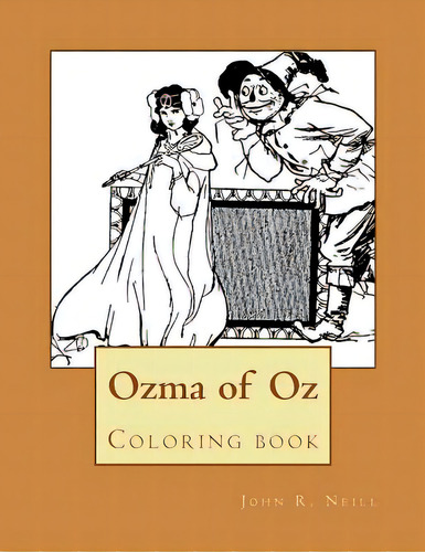 Ozma Of Oz: Coloring Book, De Guido, Monica. Editorial Createspace, Tapa Blanda En Inglés
