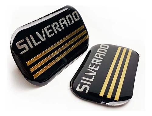  Emblemas Laterales Chevrolet Silverado 1999-2007 (par).