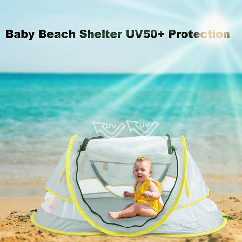 Tienda De Campaña Desplegable De Playa Para Bebé, Upf 50+,