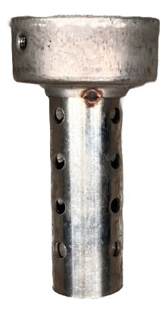 Mofle Para Moto Tipo Chopper Acero Inox 3 Pulgadas