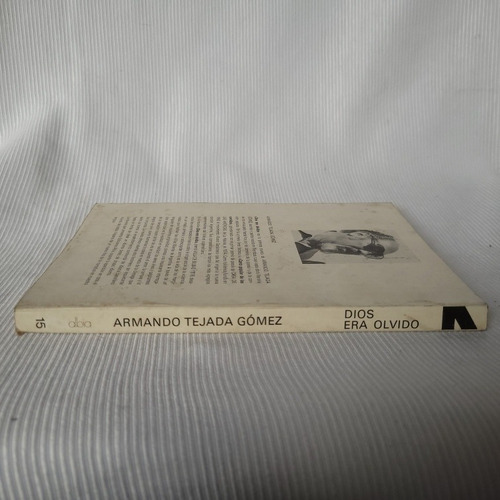 Imagen 2 de 8 de Dios Era Olvido Armando Tejada Gomez Albia