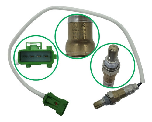 Sonda Lambda Sensor Oxigenio Citroen C3 2012 A 2015