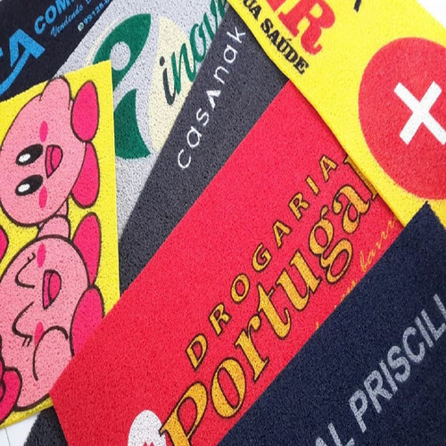 Tapete Capacho Personalizado 500x120 Sua Logomarca Empresa