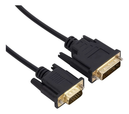 Cabo Dvi-d 24+5 Macho X Vga Macho 1,5m Para Monitor