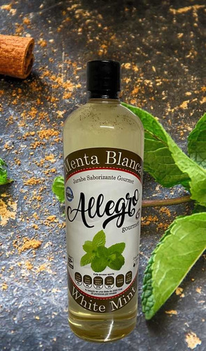 Jarabe Saborizante Allegro Menta Blanca