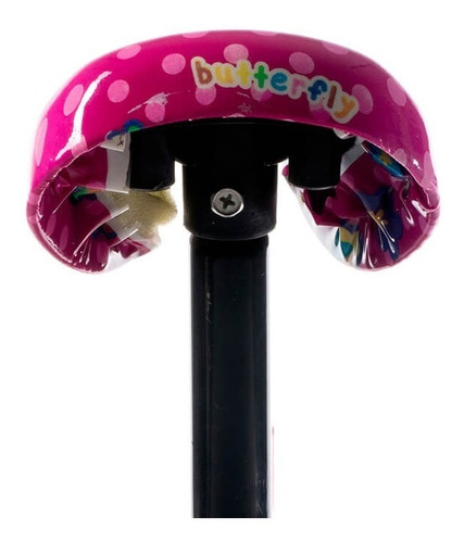 Imagen 3 de 9 de Asiento Para Bicicleta Infantil Rodada12 Street Cross Flower