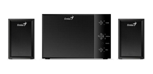 Imagen 3 de 3 de Parlantes Genius Sw-2.1 350w Black