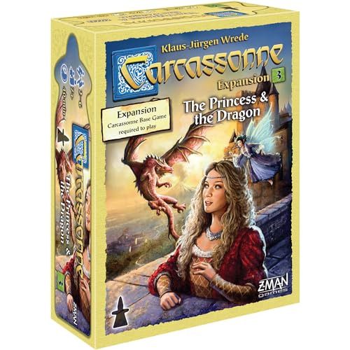 Juego De Caja Carcassonne The Princess The Dragon Expansion