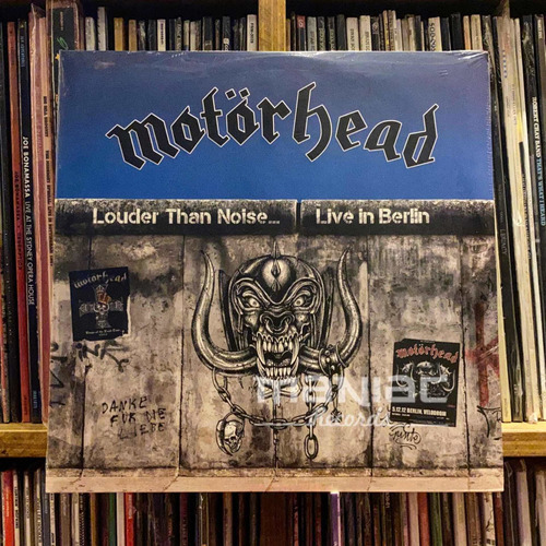 Motorhead Louder Than Noise: Live In Berlin 2 Vinilos Manc