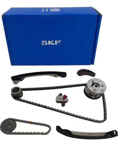 Kit Corrente + Polia Variavel Logan Sandero 1.6 16v 2017 Skf