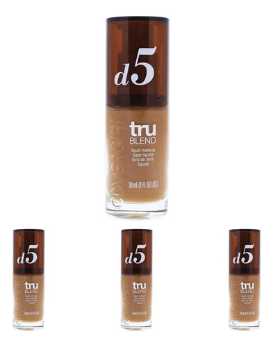 Covergirl Trublend Liquid Foundation Makeup Tawny D5, 1 Oz (