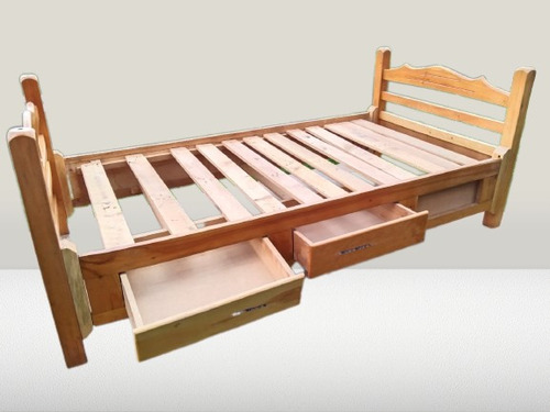 Cama Sencilla 190cmx100cm Modelo Genérico Usado Como Nuevo