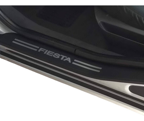 Soleiras Super Protetoras Fiesta G2 Hatch + Mala Completa