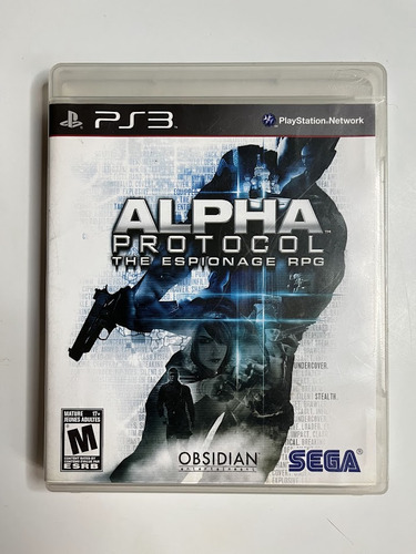 Alpha Protocol Play Station 3 Ps3 (Usado)