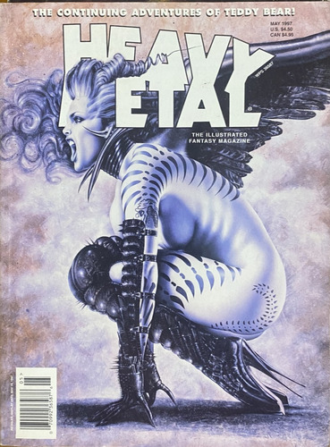 Heavy Metal, Comic Fantasía Usa, May 1997 En Inglés, Hm1