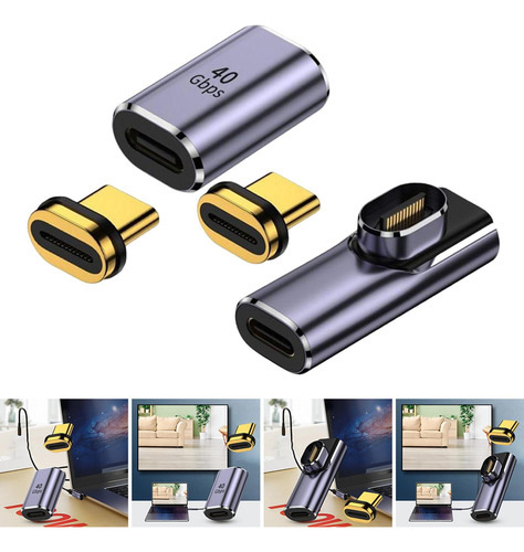 2x Usb C 40gbps Transferencia De Datos 8k Salida Pd 100w