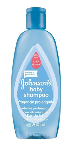 Shampoo Johnson's Baby Fragancia Prolongada 200ml 