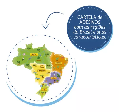 Jogo Tabuleiro Quebra Cabeça Mapa Do Brasil 3d Frete Gratis