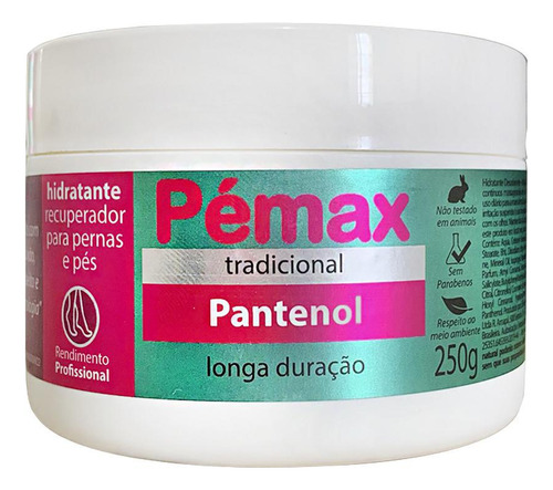 Pémax Hidratante Recuperador Para Pernas E Pés 250g