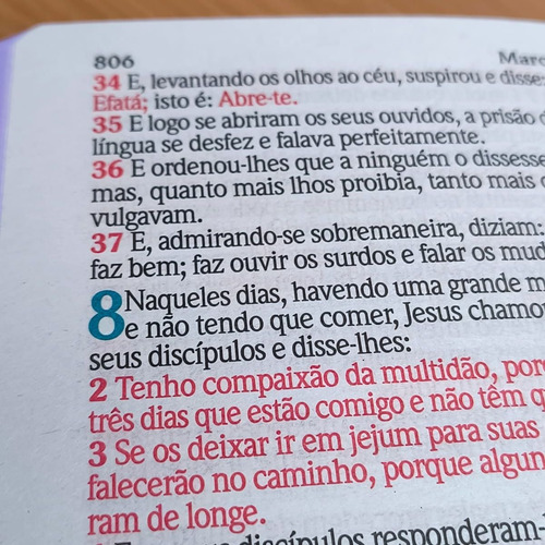 Bíblia Sagrada Tamanho Jumbo E Letras Jumbo Com Harpa Avivada E Textos Coloridos