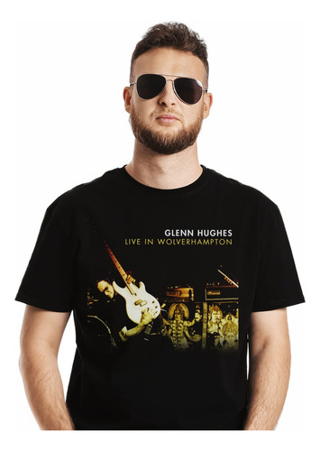 Polera Glenn Hughes Live In Wolverhampton Rock Impresión Dir