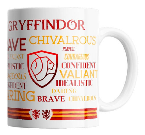 Taza | Harry Potter Casa Gryffindor