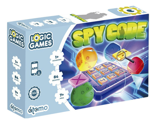 Spy Code Juego Educativo De Logica 84 Retos Matemáticas Abj