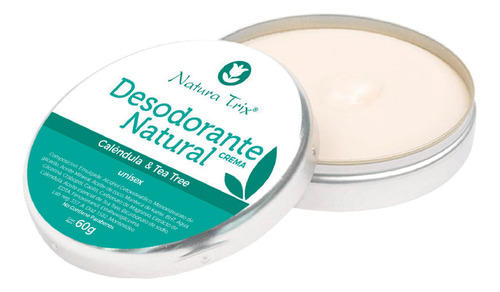 Desodorante Natural De Caléndula Y Tea Tree