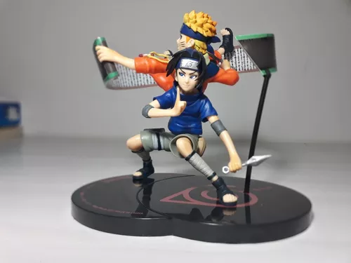 Naruto e Sasuke - Clássico Action Figure - Escorrega o Preço