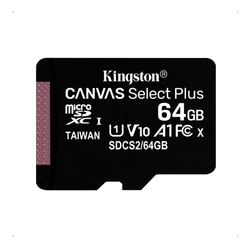 Cartão De Memória Kingston Sdcs2sp Canvas Select Plus 64gb