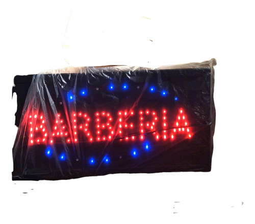 Cartel Led Luminoso Barbería 