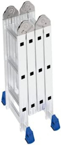 Escada Multifuncional Mor 4x3 Alumínio 12 Degraus Dobrável