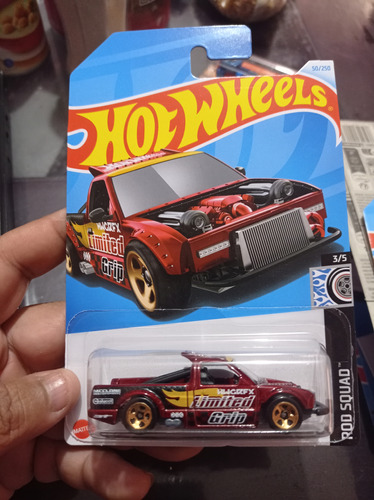 Hot Wheels 2024 Limited Grip Rojo Caja B 