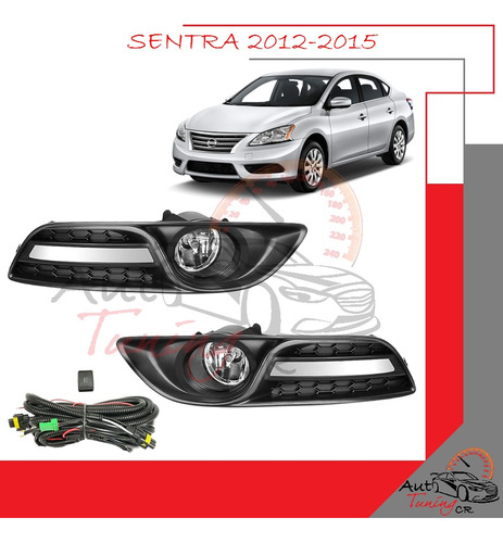 Halogenos Nissan Sentra 2012-2015