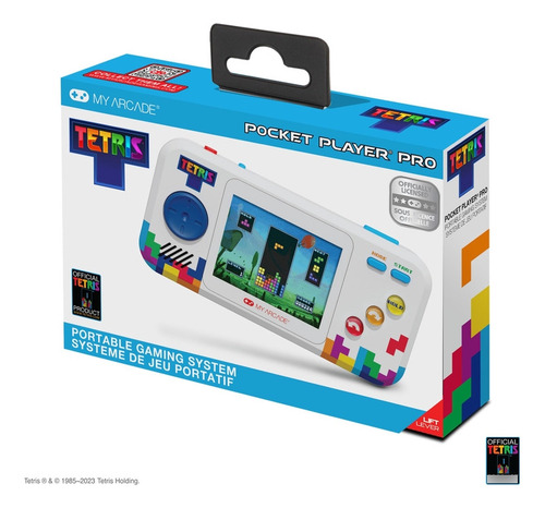 My Arcade Tetris Pocket Player Pro: Sistema De Juego Portát