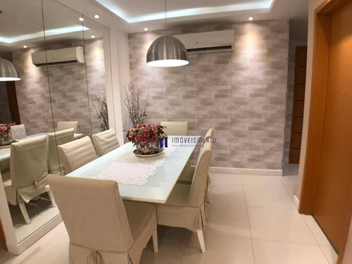 Imagem 3 de 21 de Cobertura Com 4 Dormitórios À Venda, 186 M² Por R$ 1.450.000,00 - Recreio Dos Bandeirantes - Rio De Janeiro/rj - Co0042