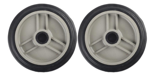 2 Ruedas Para Compresor De Aire (tornillos No 4 Pulgadas