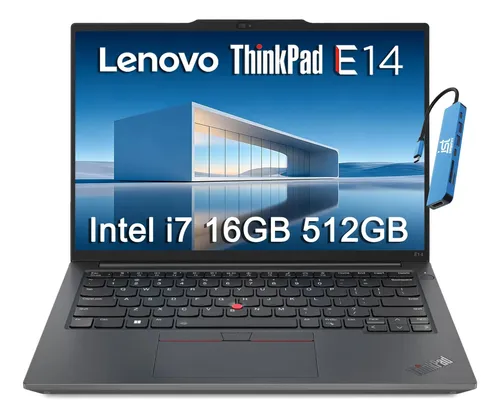 Notebook Empresarial Lenovo Thinkpad E14 14'' I7 16gb Ram 51