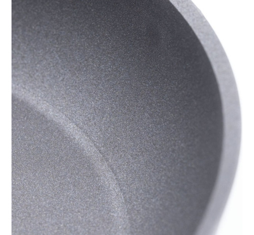 Sarten Profesional De Induccion Aluminio 26 Cm Antiadherente Color Negro