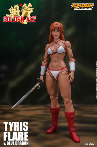 Storm Collectibles Golden Axe Tyris Flare & Blue Dragon 2pck