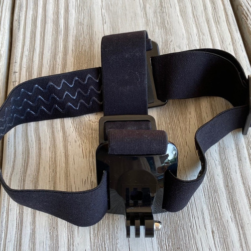 Imagen 3 de 3 de Correa Gopro Para La Cabeza + Quickclip Para Hero 8, 9 Black