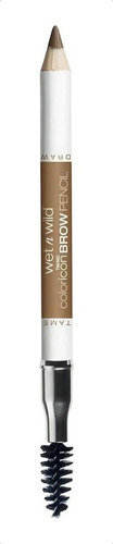 Lápiz De Cejas 2 En 1 Wet N Wild Color Icon Brown C621a