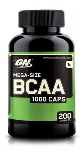 Bcaa 1000 Optimum Nutrition 200 Caps Aminoacido