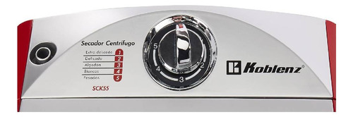 Centrifugadora Electrónica koblenz Sck55 Carga 6 Kg Blanco