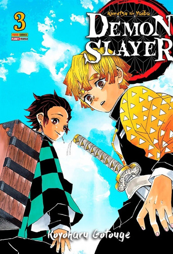 Demon Slayer - Kimetsu No Yaiba Vol. 3, de Gotouge, Koyoharu. Editora Panini Brasil LTDA, capa mole em português, 2022