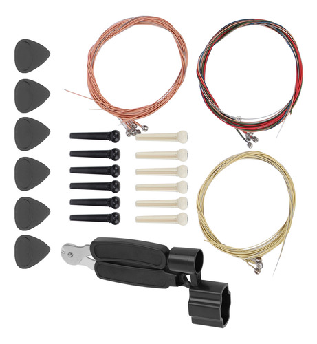 Juego De Alfileres Para Guitarra, Kit De Accesorios, PĂșa Par
