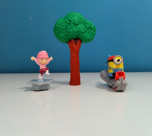 Muñecos Stuart Minion Y Edith X 2 (mi Villano Favorito) (Usado)