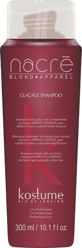 Shampoo Matizador Nacre Blond Apparel 300ml - Kostume