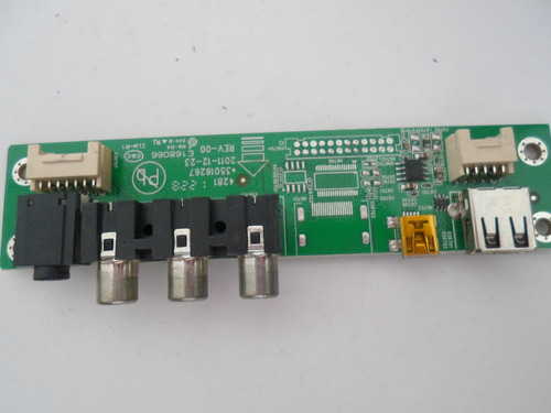 Placa Lateral Av/usb Tv Semp Toshiba Modelo Lc3255(a)wda